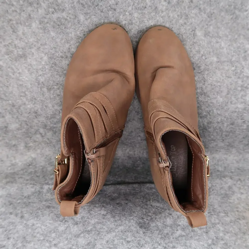 Lucky Top Shoes Kids Girls 1 Boots Ankle Booties Fashion Brown Western Casual